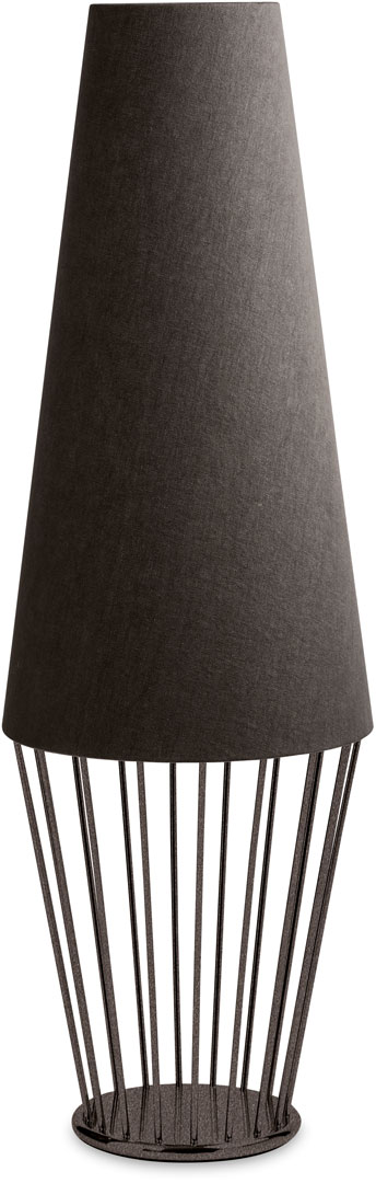 Sofia low floor lamp with high lampshade - Cantori