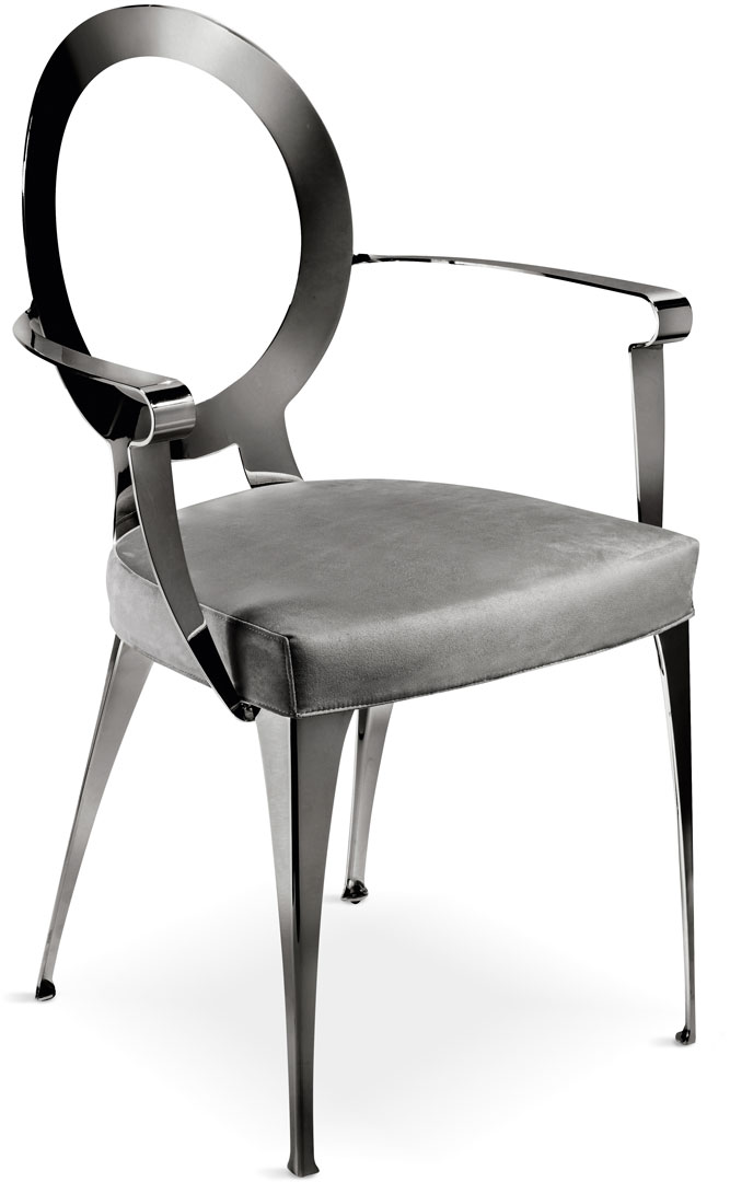 Miss uncovered backrest armchair - Cantori