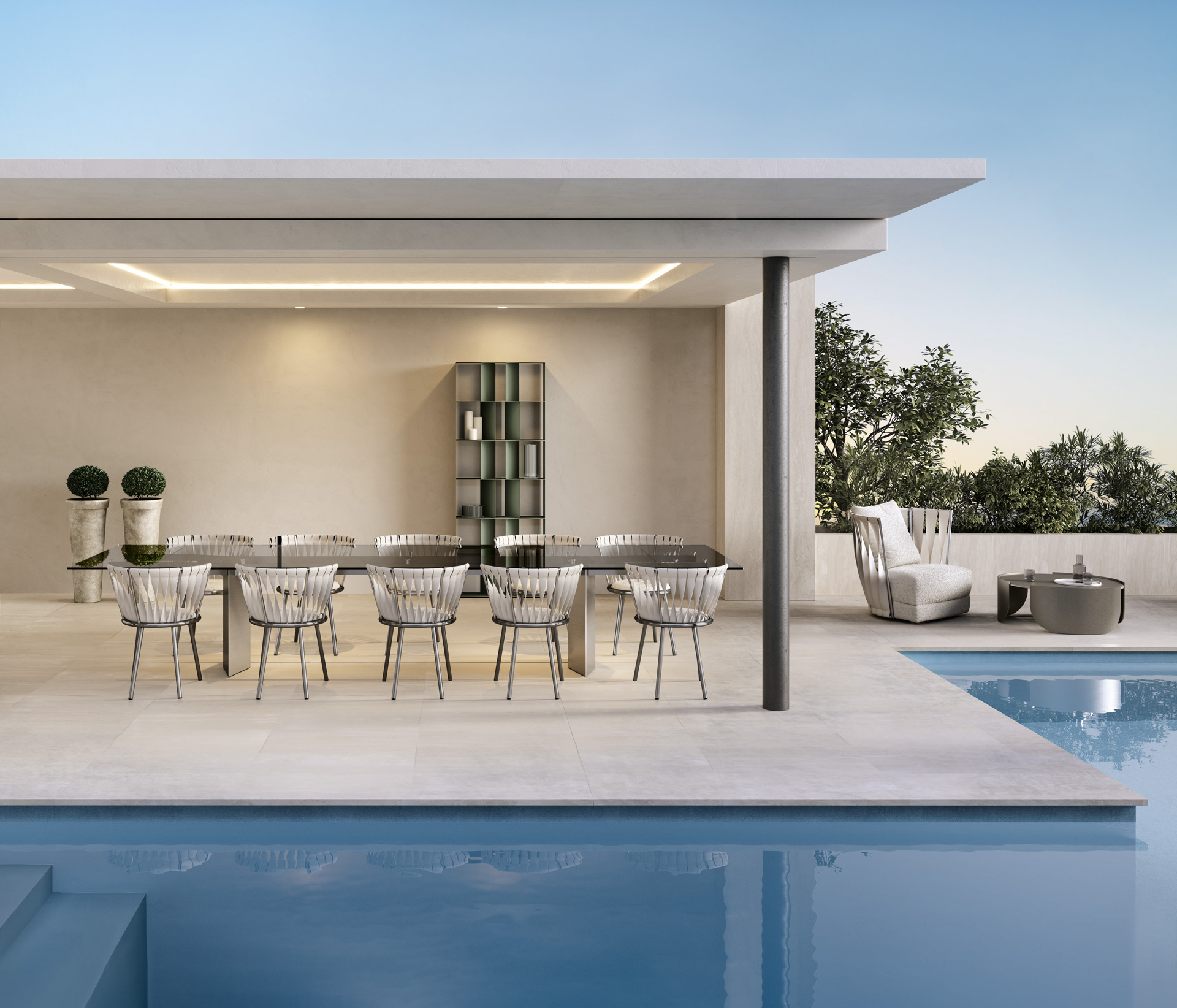 Milton Inox Table - Outdoor - Cantori