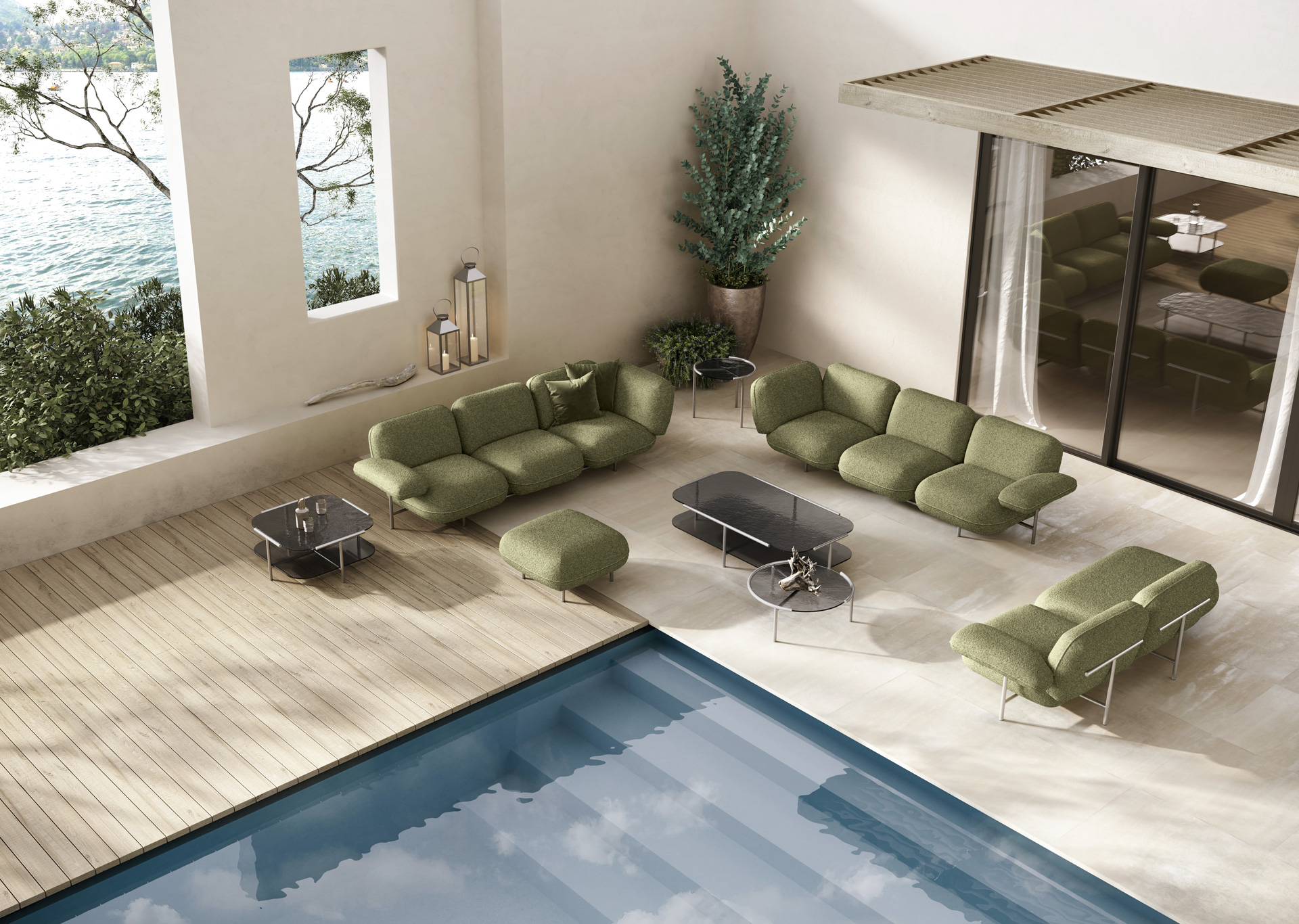 Cloud Modular Sofa - Outdoor - Cantori