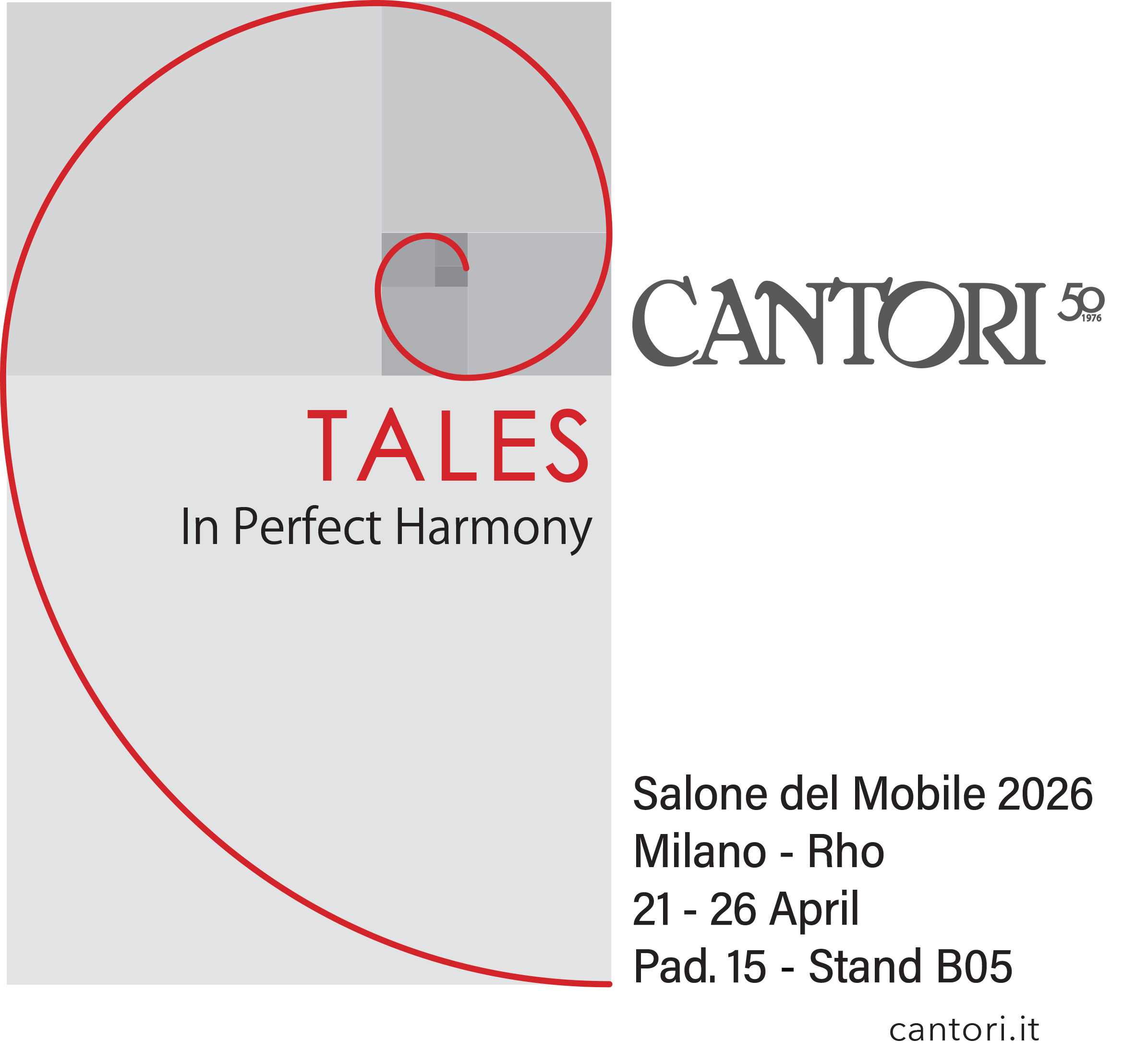 Cantori al Salone del Mobile 2026 - Cantori